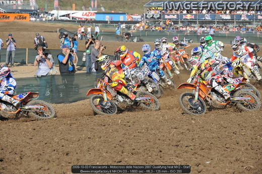 2009-10-03 Franciacorta - Motocross delle Nazioni 2887 Qualifying heat MX2 - Start